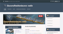 Desktop Screenshot of gezondheidsnieuwsradio.nl